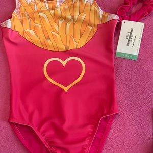 Brand New with Tags Destira "Small Fry" Gymnastics Leotard Girls Small CS 6x-7